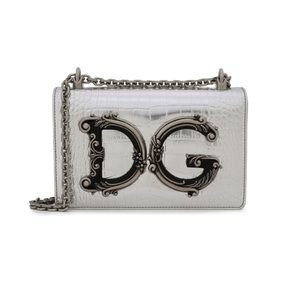 Dolce & Gabbana Silver Crossbody